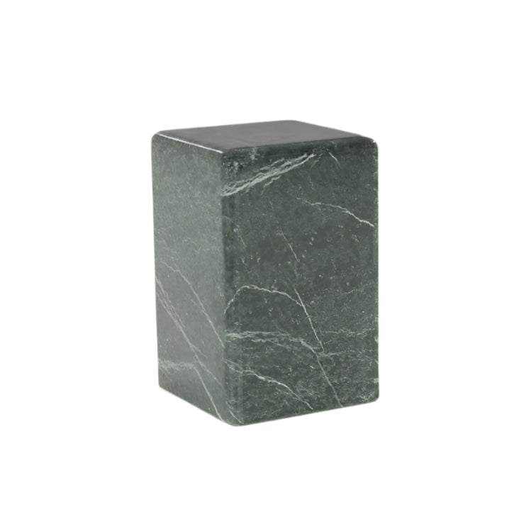Rosso marble side table