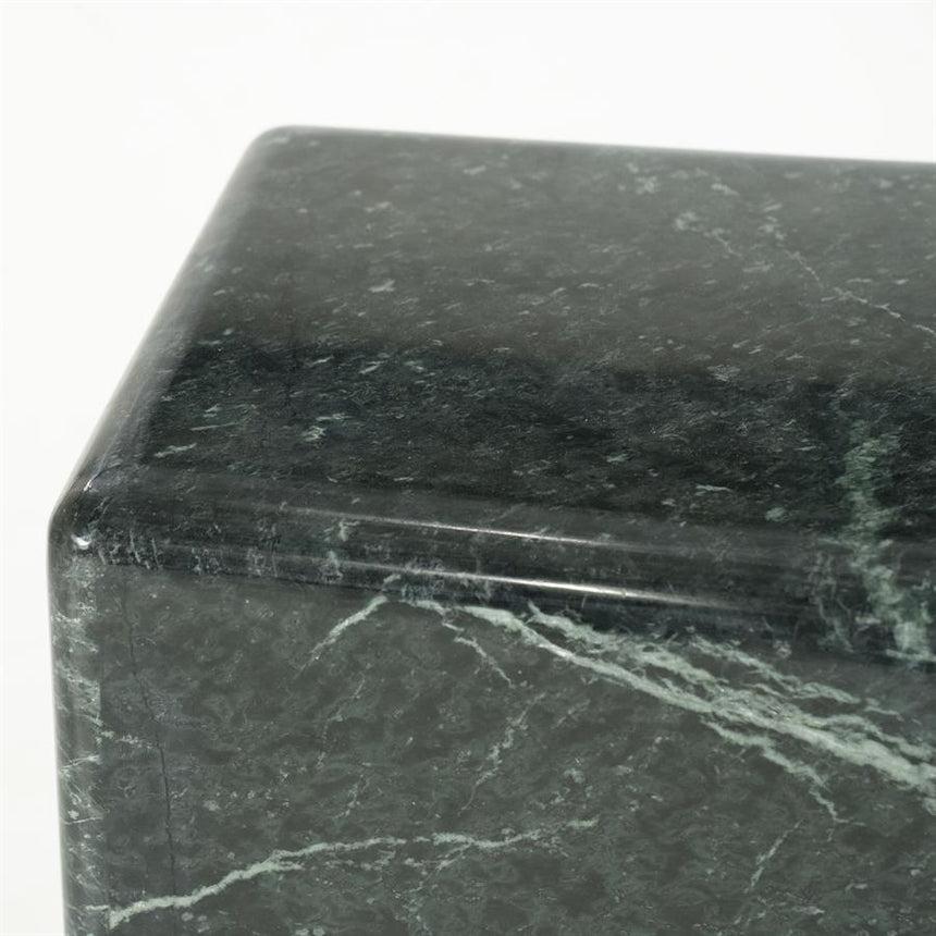 Rosso marble side table