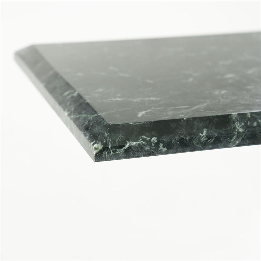 Rosso marble side table