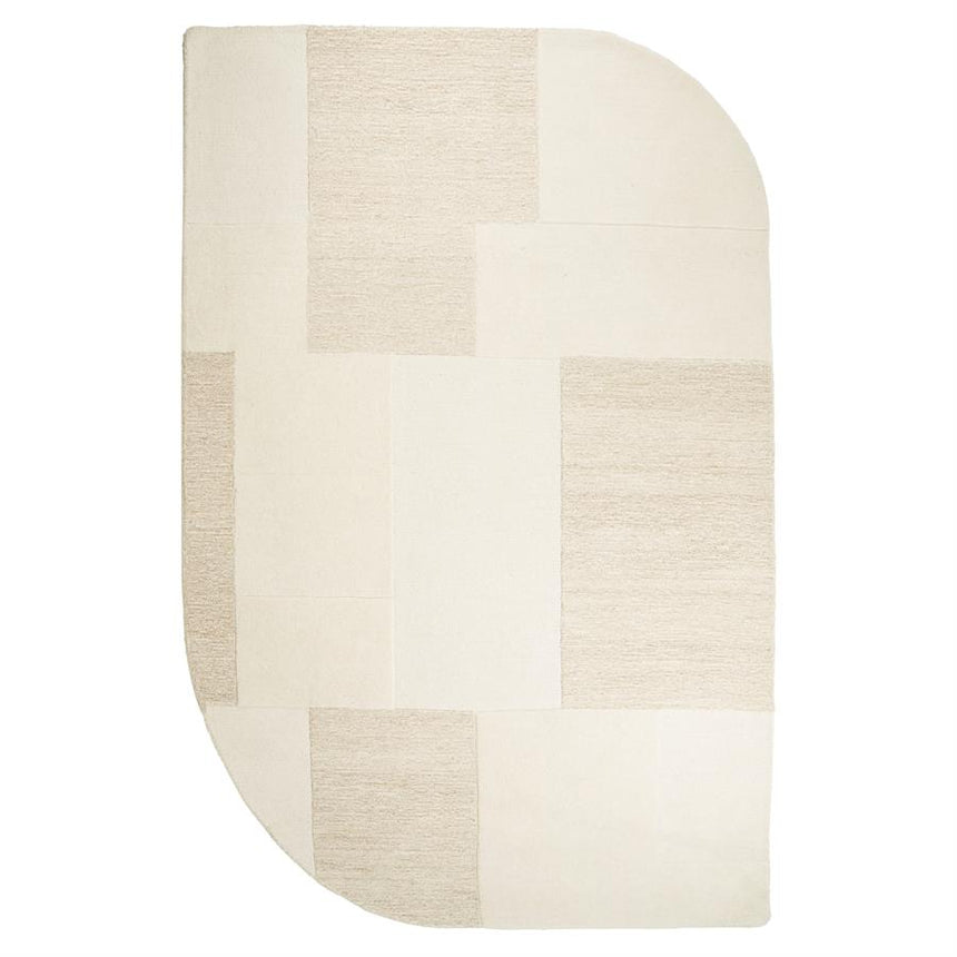 Contour wool rug