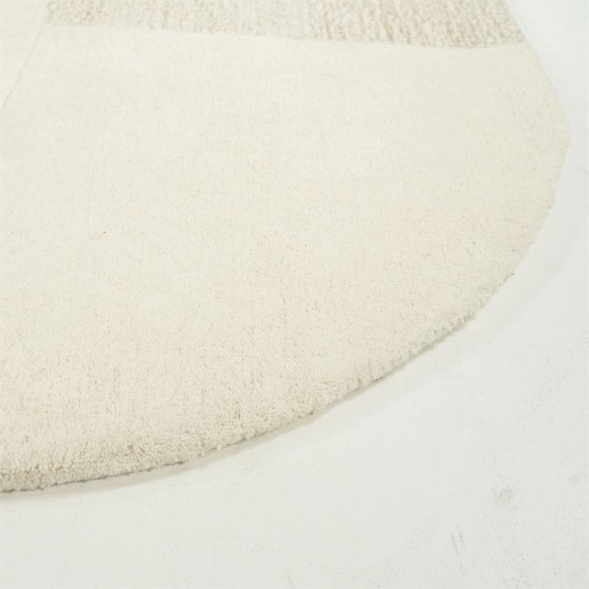 Contour wool rug