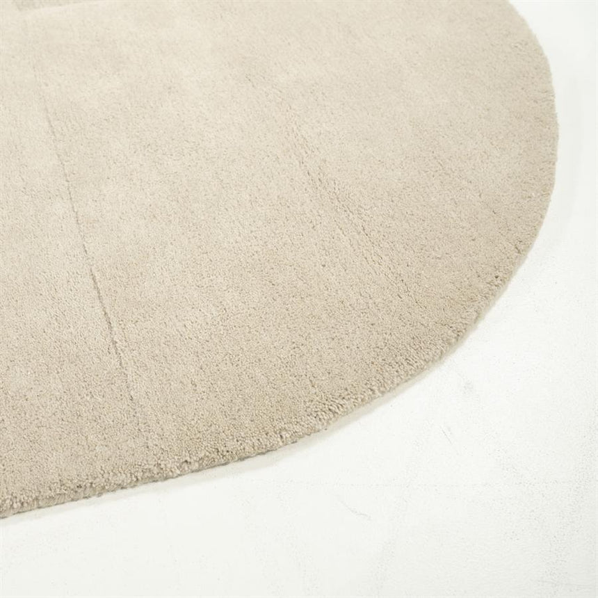Contour wool rug