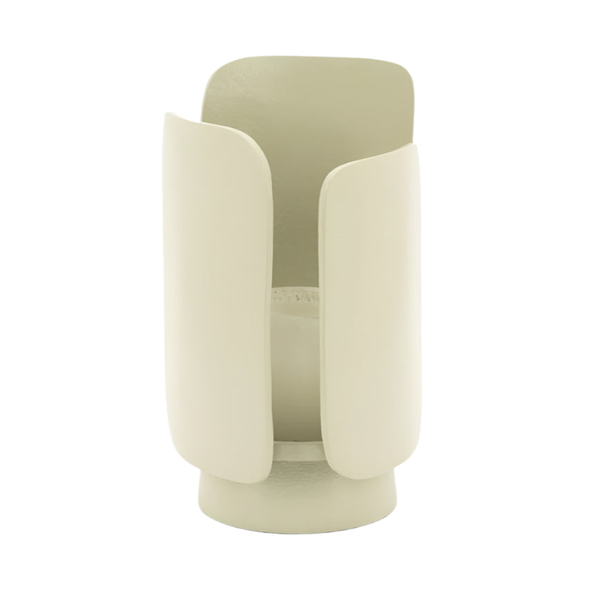 Planes metal candle holder