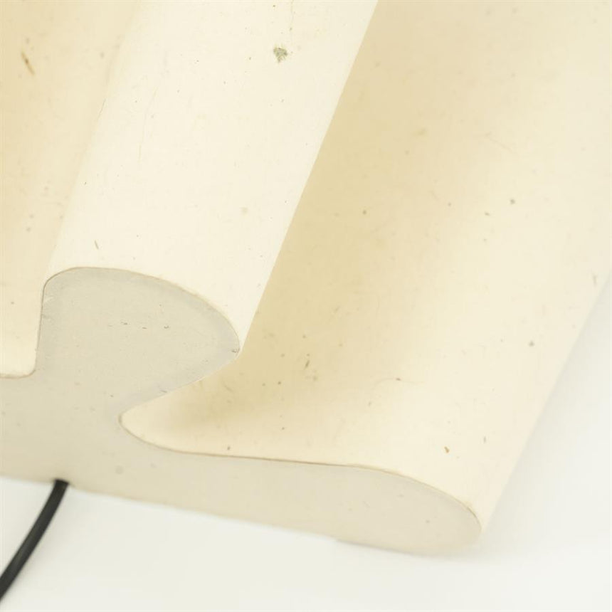 Meander paper wall lamp