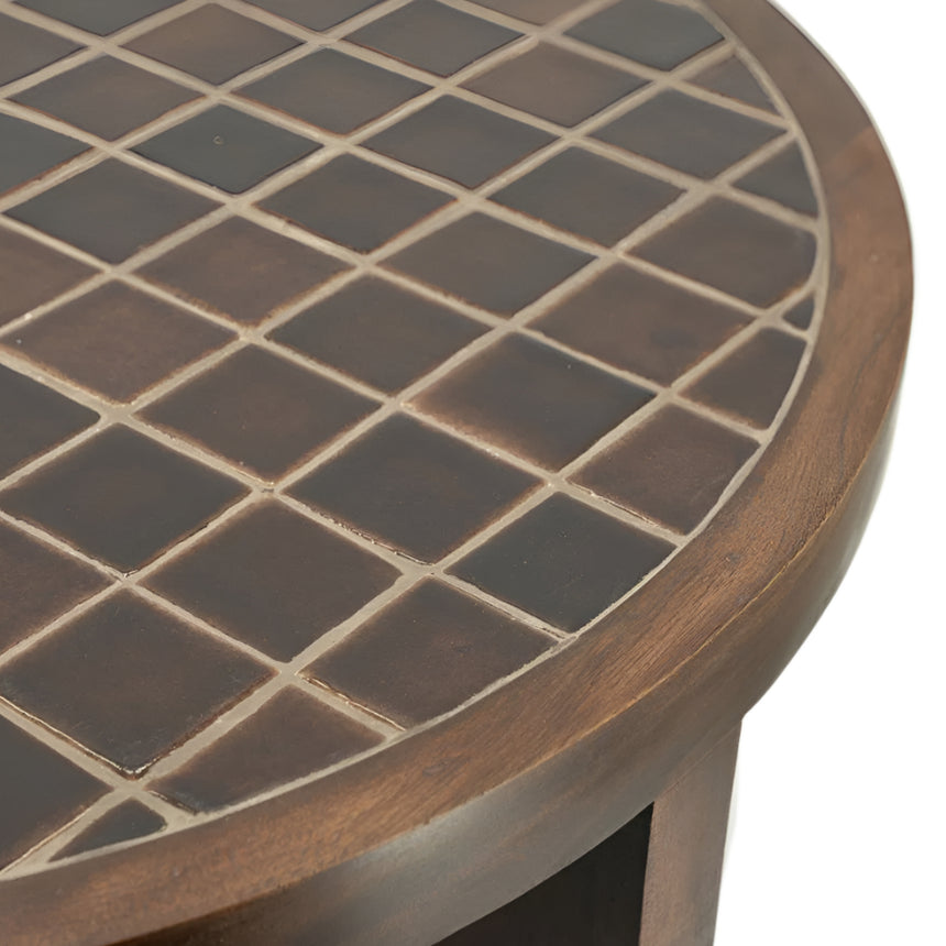 TiledUp wooden coffee table