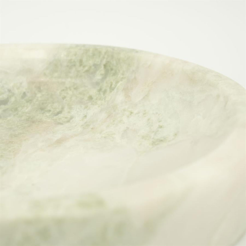 Verde marble tray