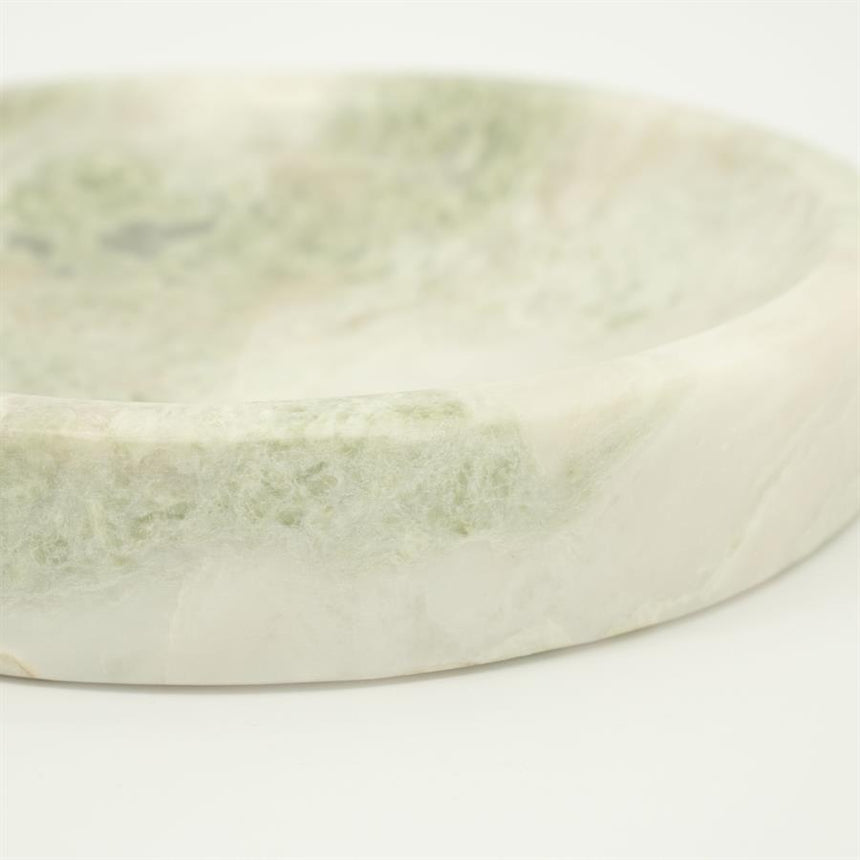 Verde marble tray