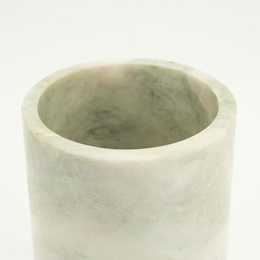 Verde márvány váza