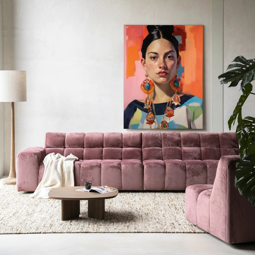 Senorita dizájn vászonkép