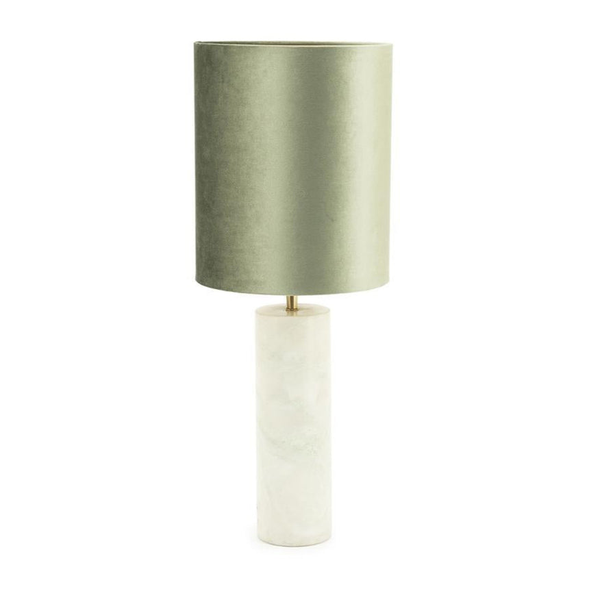 Verde márvány asztali lámpa