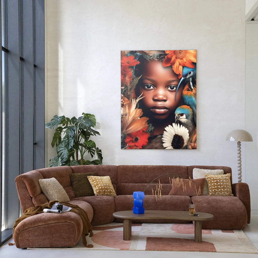 Paradise Bird dizájn vászonkép