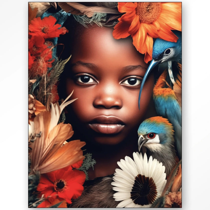 Paradise Bird dizájn vászonkép