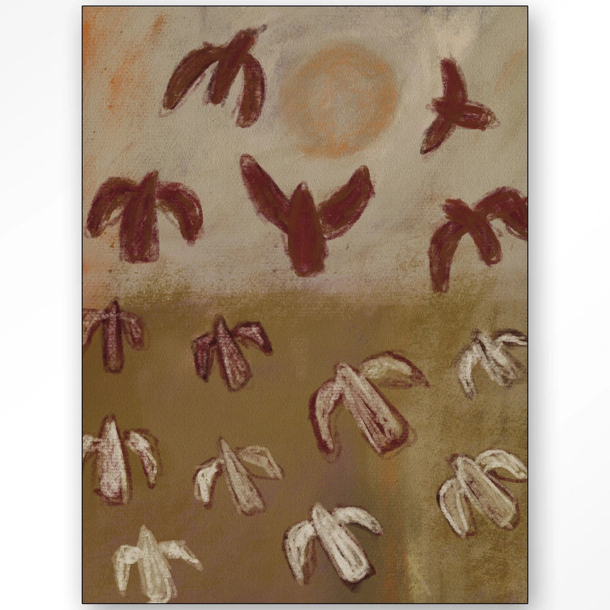 Sunbirds dizájn vászonkép