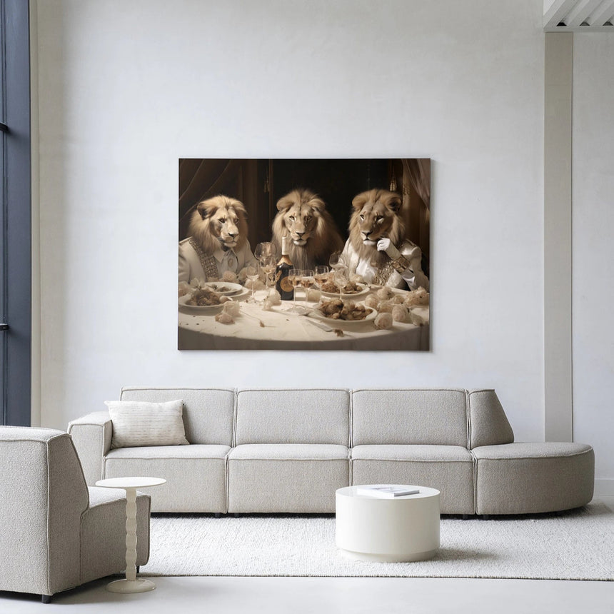 The Gentlelions Club dizájn vászonkép