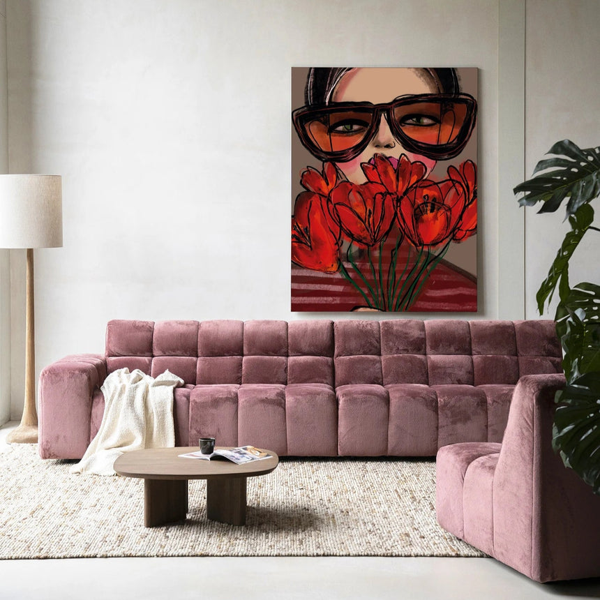 Poppy dizájn vászonkép