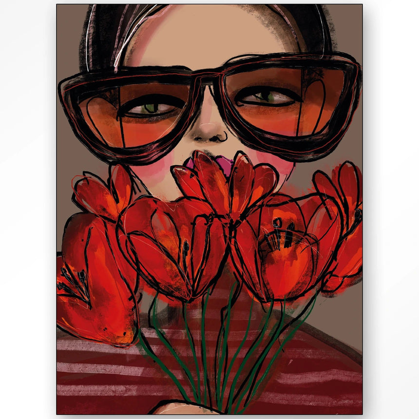 Poppy dizájn vászonkép