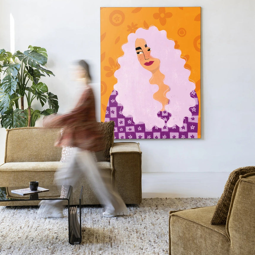 Retro Girly dizájn vászonkép