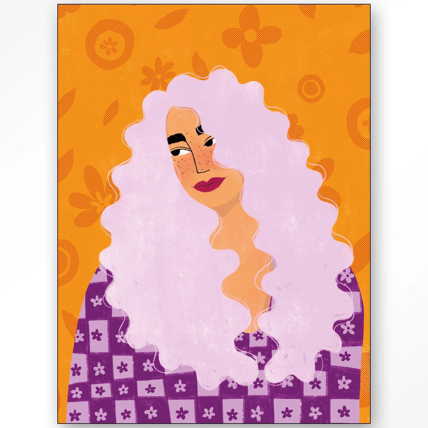 Retro Girly dizájn vászonkép