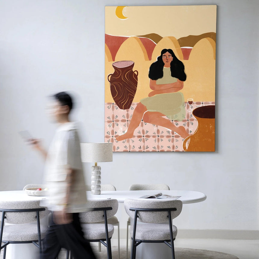 Paradise Found dizájn vászonkép