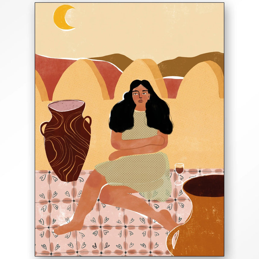 Paradise Found dizájn vászonkép