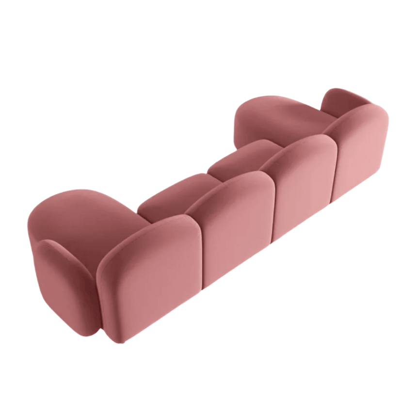 Blair U-Shaped Velvet Sofa