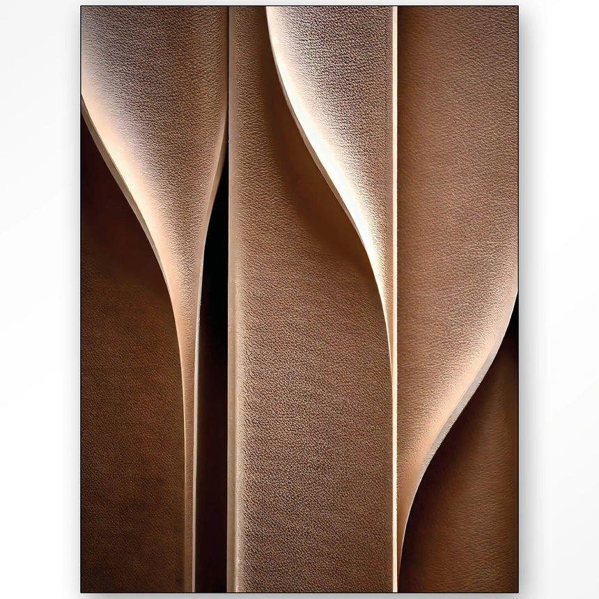 Whispering Curves dizájn vászonkép