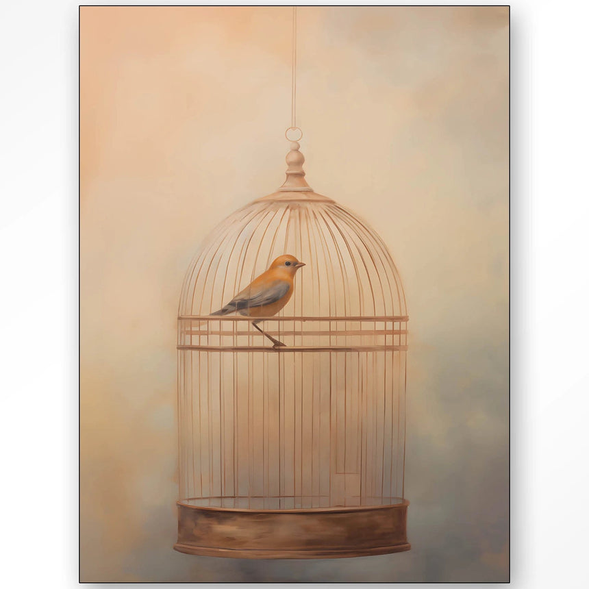 Bird Cage dizájn vászonkép