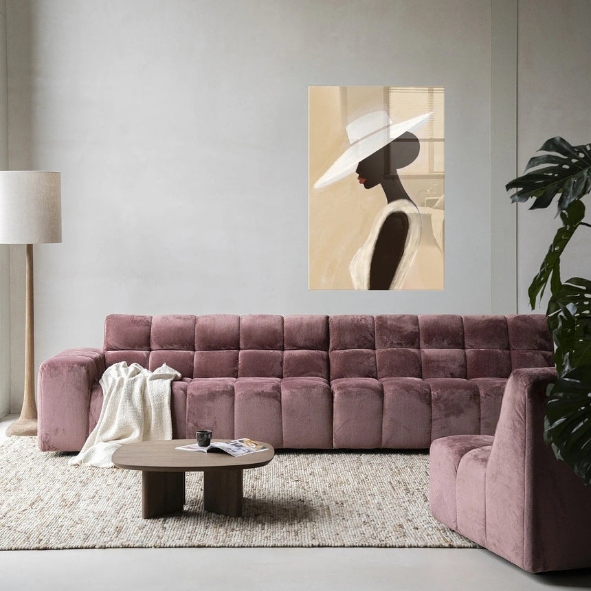 Lady dizájn vászonkép