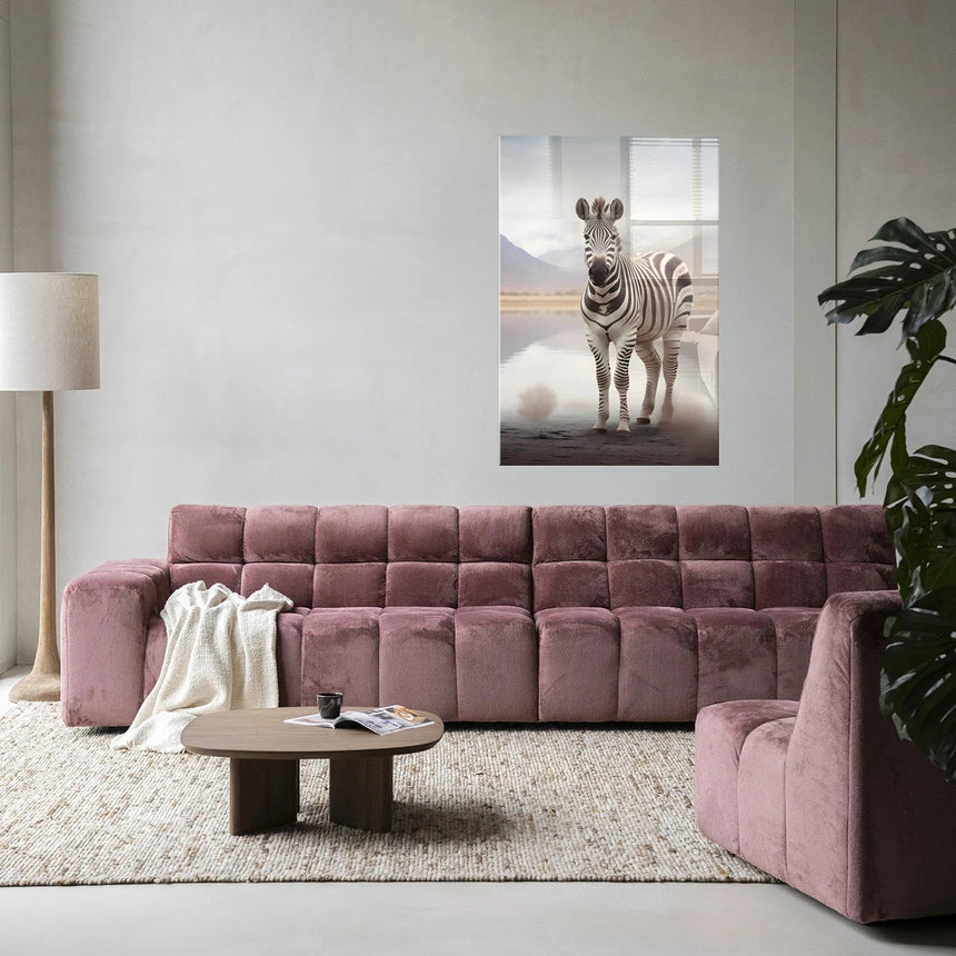 Zebra Mist dizájn vászonkép