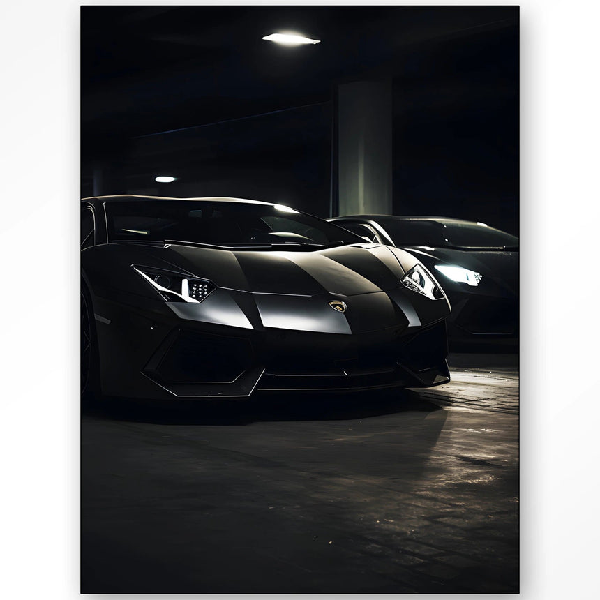 Luxury Garage dizájn vászonkép