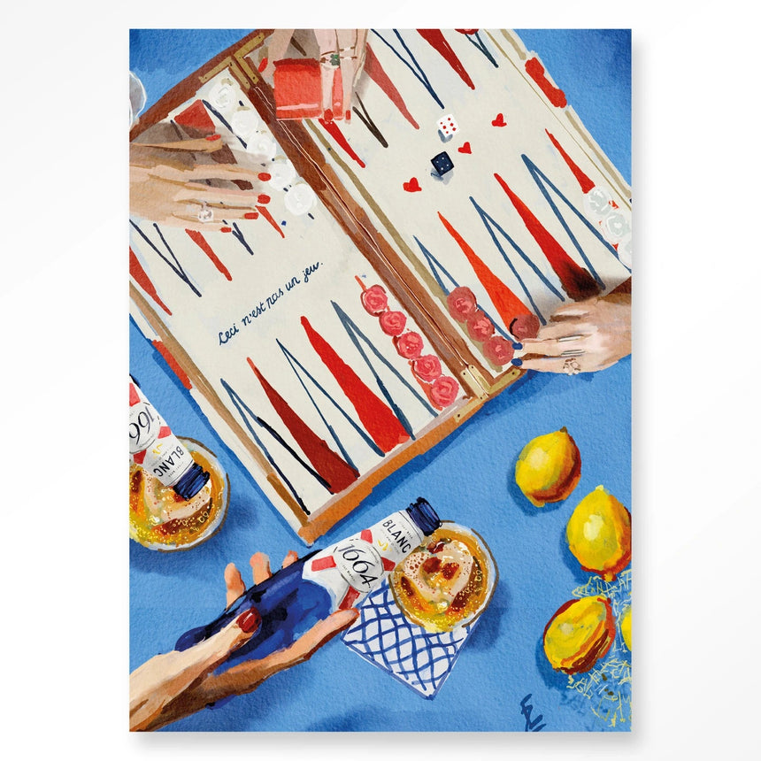 It’s Not A Game dizájn vászonkép