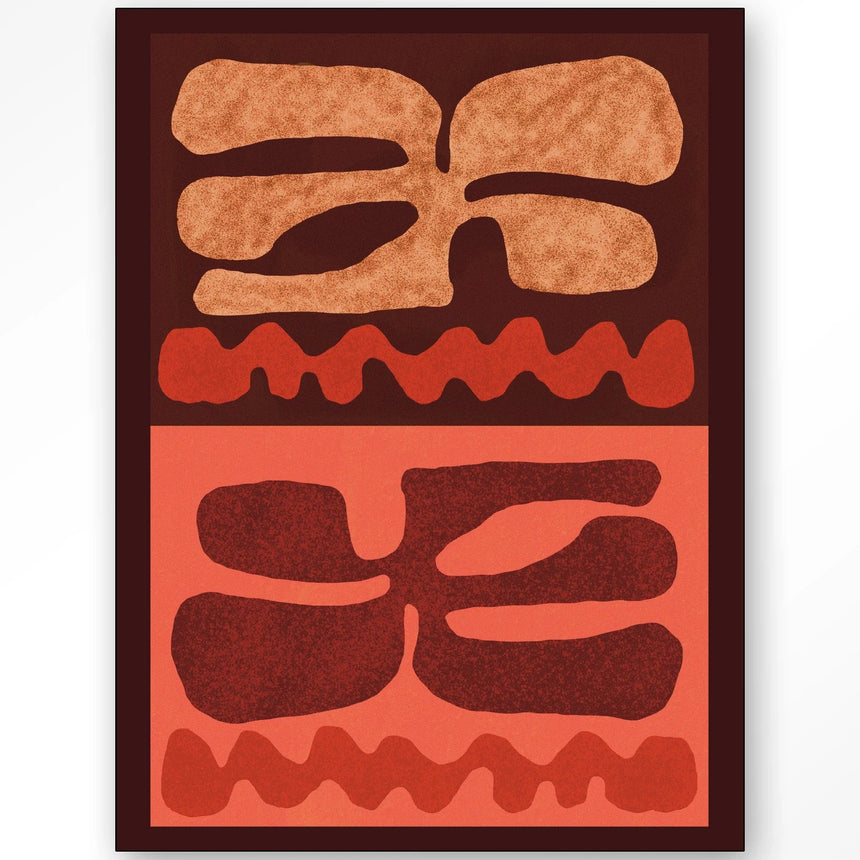 Groovy Neutral dizájn vászonkép