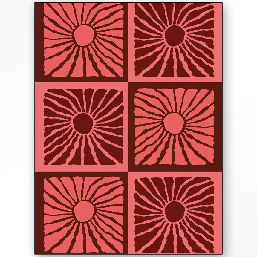 Suns In Pink dizájn vászonkép