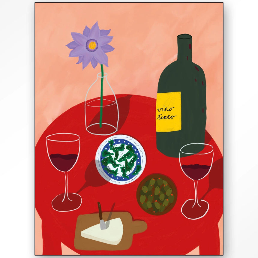 Tinto Evening dizájn vászonkép