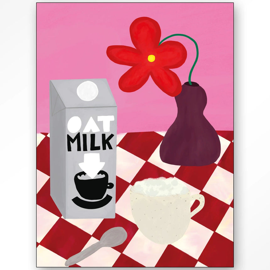 Oatmilk Morning dizájn vászonkép