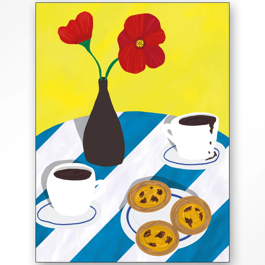 Vintage Porsche Beige design canvas print