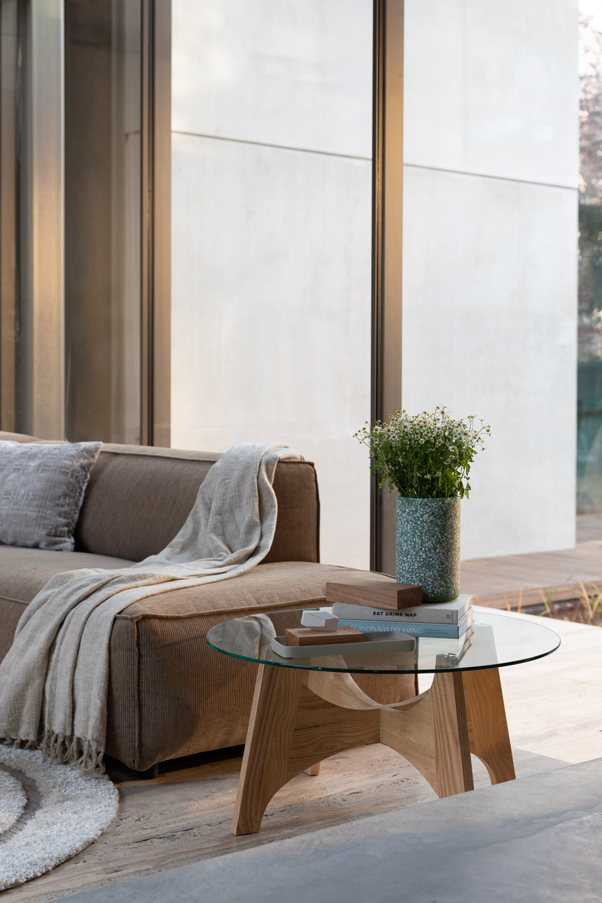 Kobe fa dohányzóasztal