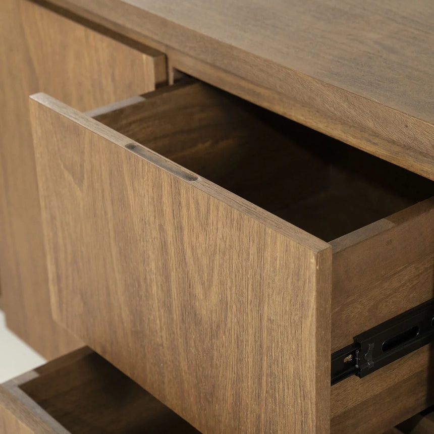 Jimmy 3-door wooden cabinet