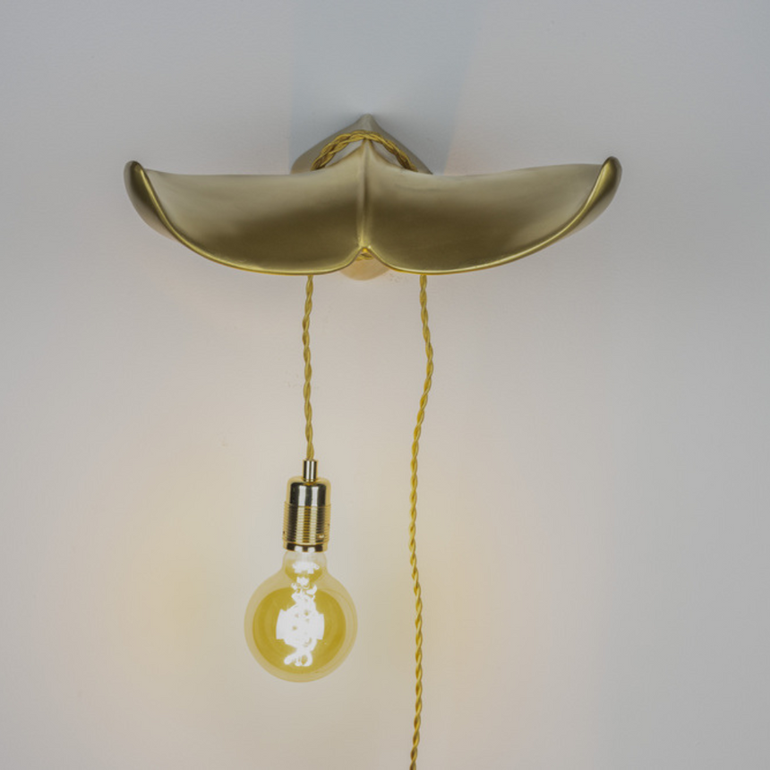 Luciene glass wall lamp