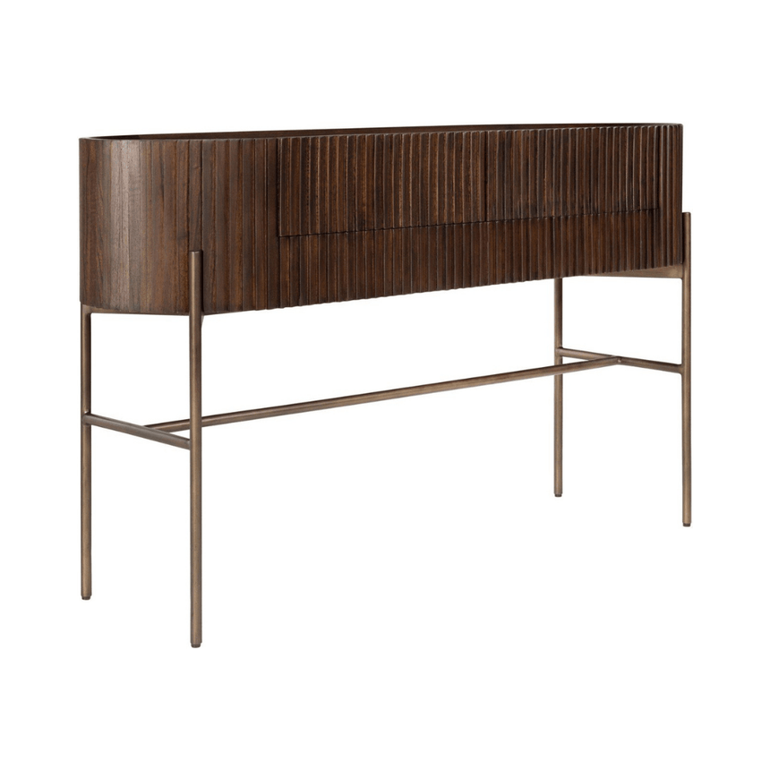 Pogoro wooden console table