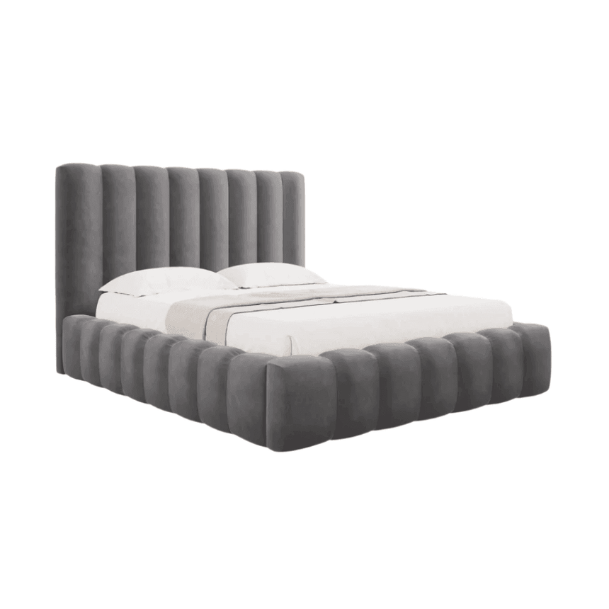 Kelp velvet bed frame 200x200