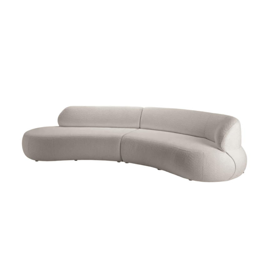 Carrie 5-seater left-hand sofa