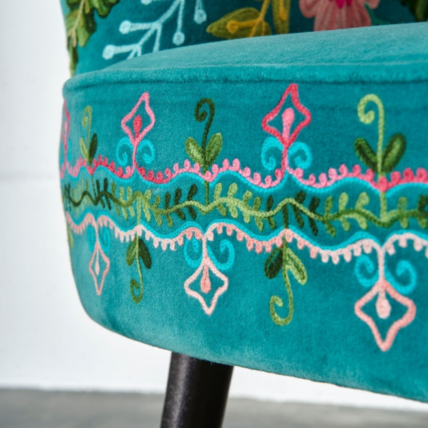 Frida bársony fotel