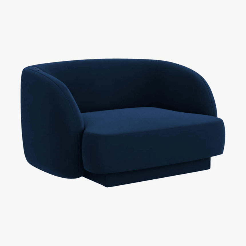 Miley velvet armchair