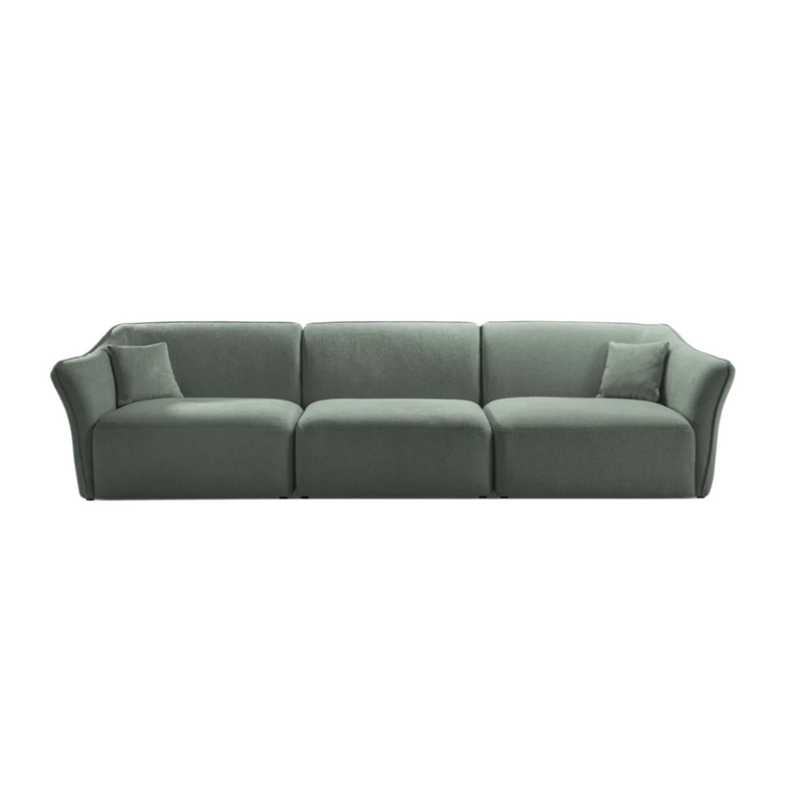 Ruby 2-seater velvet sofa