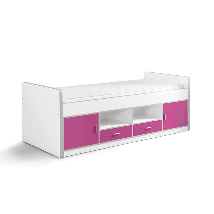 Bonny wooden children's bed, 90x200 with slatted bed base