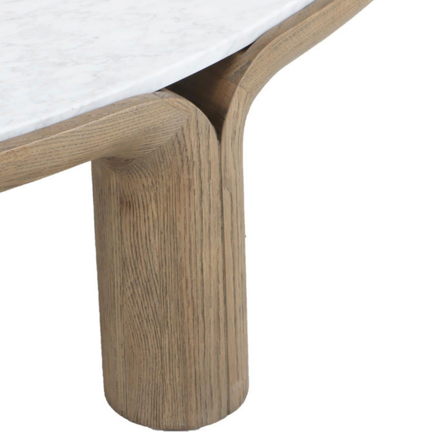 Noa wooden bedside table