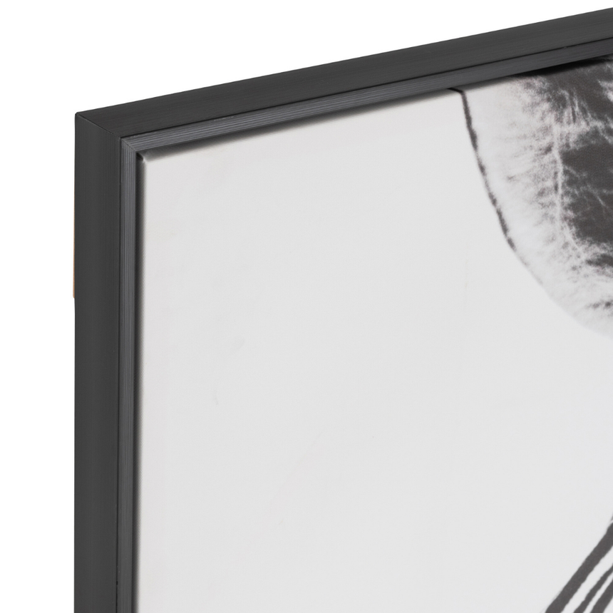 Zebra canvas wall art