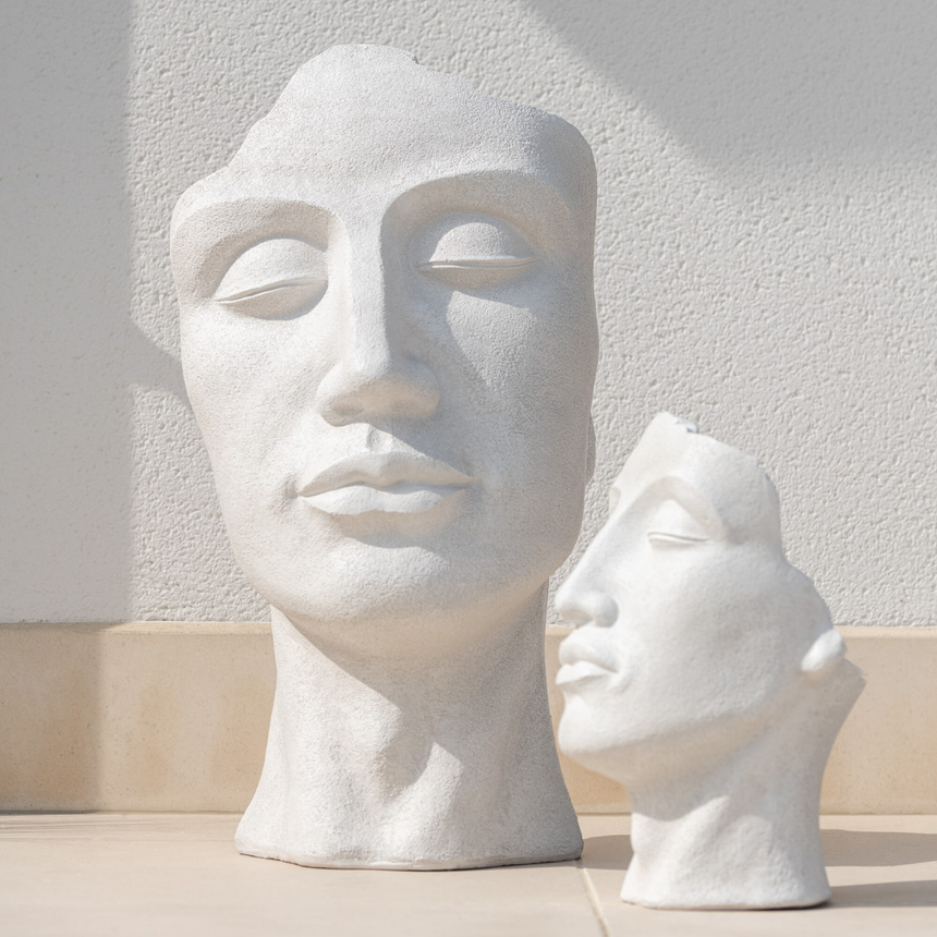 David ceramic flower pot