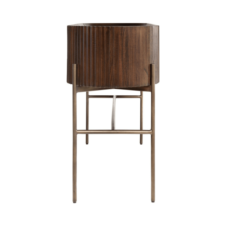 Pogoro wooden console table